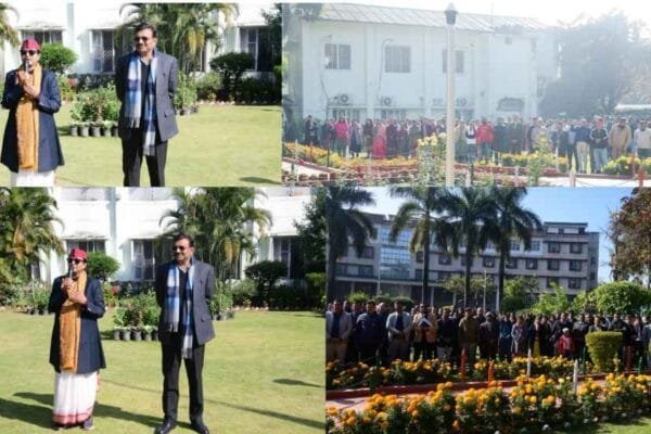 मुख्य सचिव ने सचिवालय परिसर में आयोजित ‘नववर्ष शुभकामनाएं’ कार्यक्रम में समस्त अधिकारियों एवं कर्मचारियों को नववर्ष 2025 की दी बधाई एवं शुभकामनाएं