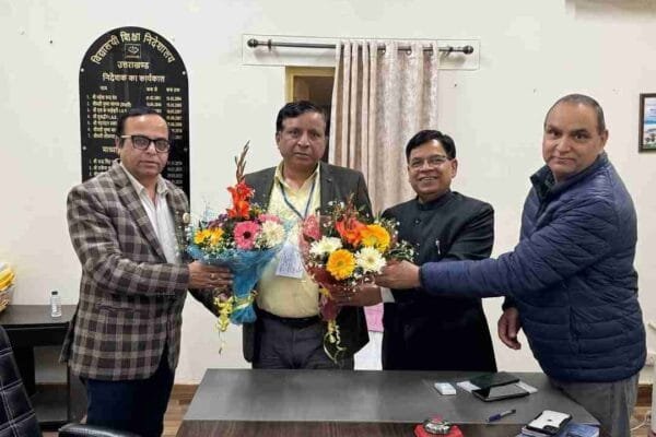 IAS बंशीधर तिवारी ने संभाला डीजी शिक्षा का कार्यभार, दूसरी बार संभाली यह जिम्मेदारी