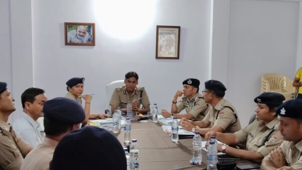 ADG अपराध एवं कानून व्यवस्था वी. मुरुगेशन पहुंचे कैंची धाम, स्थापना दिवस मेले की तैयारियों का किया स्थलीय निरीक्षण